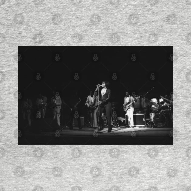 James Brown BW Photograph by Concert Photos